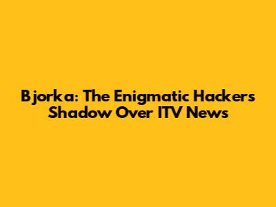 Bjorka: The Enigmatic Hacker's Shadow Over ITV News
