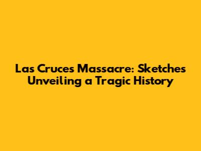 Las Cruces Massacre: Sketches Unveiling a Tragic History