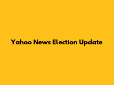 Yahoo News Election Update